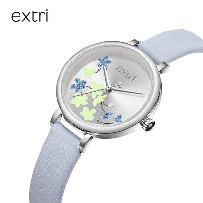 eXtri Floral Analog Wristwatch