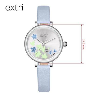 eXtri Floral Analog Wristwatch